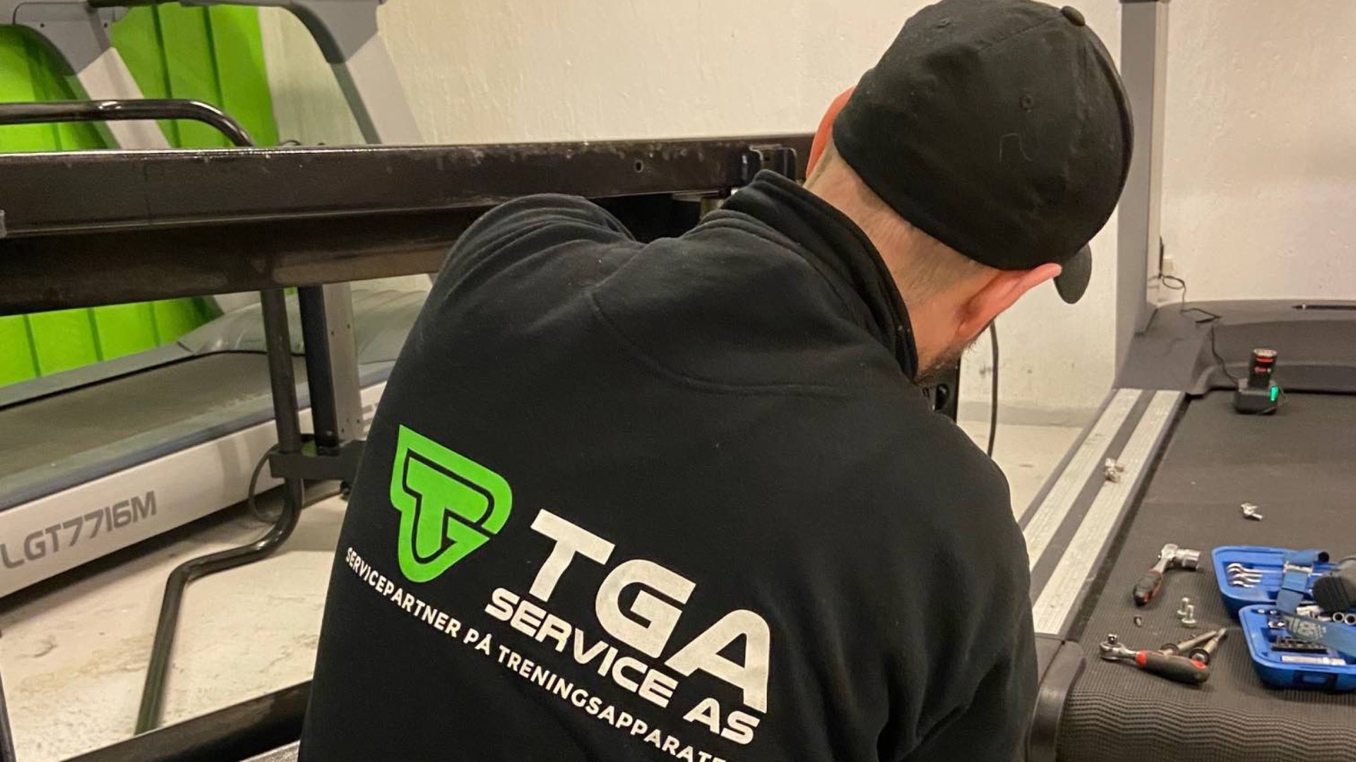 Service på treningsutstyr for bedrifter og treningssentre – TGA Service